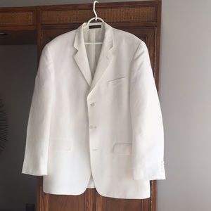 Calvin Klein White Men's Sport Coat